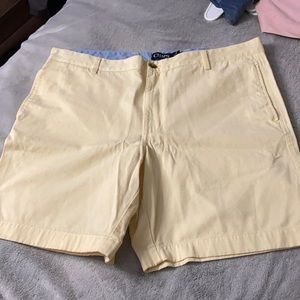 Yellow Chaps 9 inch shorts